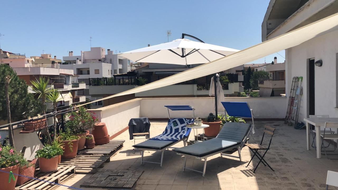 Attico Terramare - Beach & Maxi Terrace & Electricbbq 산타마리넬라 외부 사진