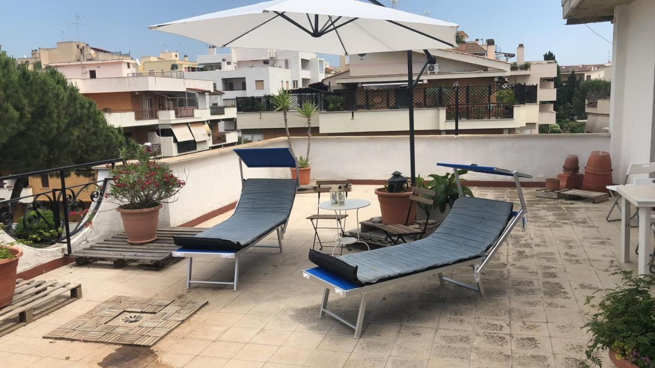 Attico Terramare - Beach & Maxi Terrace & Electricbbq 산타마리넬라 외부 사진