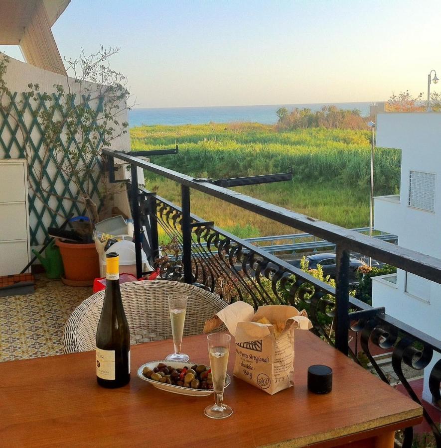 Attico Terramare - Beach & Maxi Terrace & Electricbbq 산타마리넬라 외부 사진